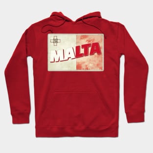 Malta Vintage style retro souvenir Hoodie